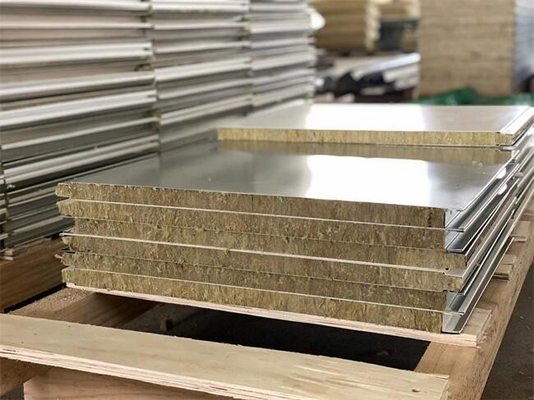 acheter Panneau isolé de mur de laine de laitier 500mm fabrication en ligne