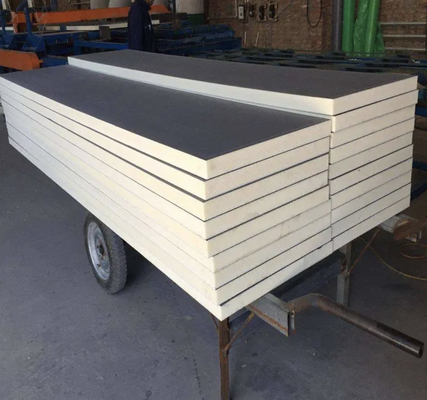 acheter Les panneaux intérieurs de mur de bateau de laine logent la laine de roche résistante au feu 45mm fabrication en ligne